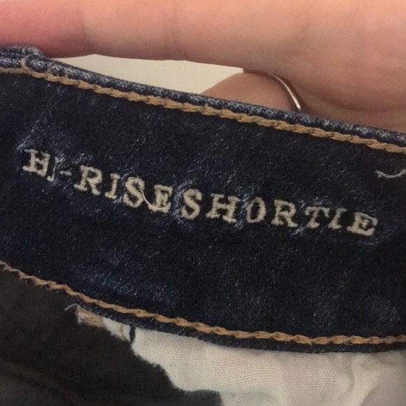 ae embroidered ripped short - Picture 3 of 5